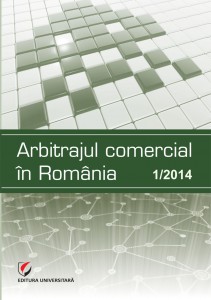Arbitrajul comercial in Romania